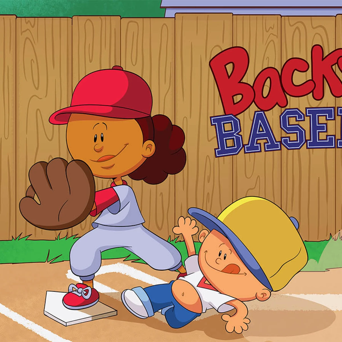 backyard baseball poster