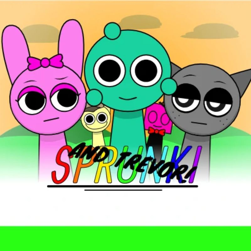 sprunki the trevor mod poster