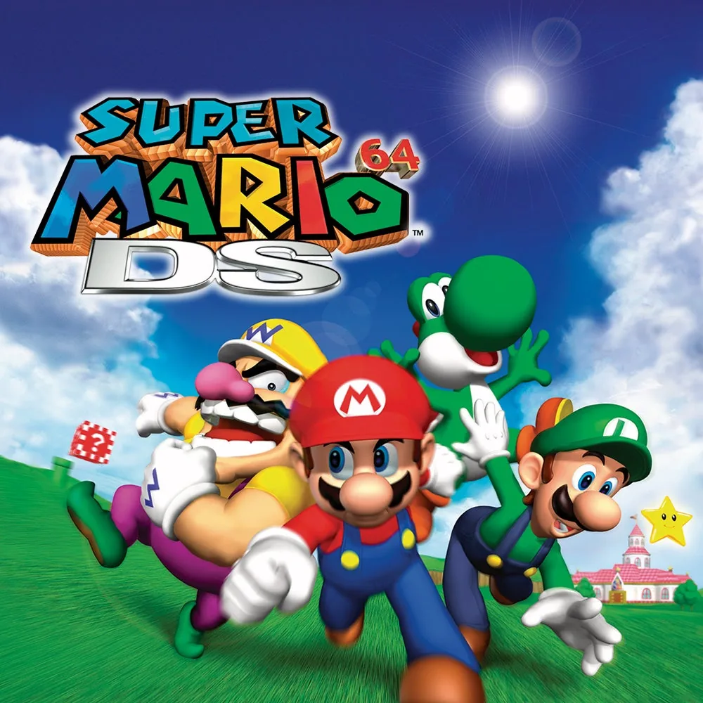 super mario 64 poster