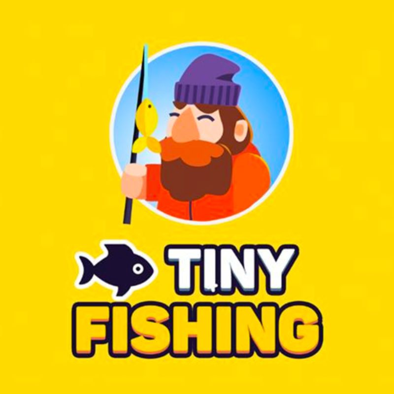 tiny fishing poster